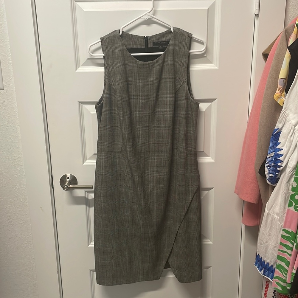 Banana republic plaid business dress